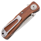 Ніж SOG Twitch II Wood Handle Коричневий - зображення 6