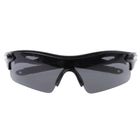 Защитные очки для стрельбы, вело и мотоспорта Silenta TI8000 Темные (126141) - изображение 3