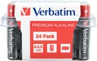 Батарейки Verbatim Premium AAA (LR03) 24 шт Alkaline (49504)