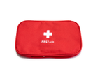 Домашня аптечка-органайзер для зберігання ліків і таблеток First Aid Pouch Large Червоний - зображення 1