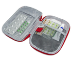 Карманная аптечка-органайзер для лекарств СТ(13х18 см) Красная - изображение 2