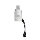 Адаптер Hoco UA10 Micro-USB Адаптер Silver-Nickel