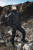 Тактическая куртка Tactic Urban Black Софт Шелл XL - изображение 5