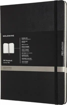 Блокнот недатований Moleskine PRO великий 19 х 25 см чорний
