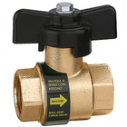 Кран шаровой Caleffi BALLSTOP DN 3/4" с обратным клапаном (323050)