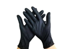 Перчатки Нитриловые Неопудренные UNEX Черные S (100 шт) - изображение 2