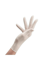 Перчатки Латексные Опудренные CARE365 Белые S (100 шт) - изображение 2