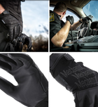 Тактические перчатки для полиции Mechanix Tactical Police Gloves Recon TSRE-55 Large, Чорний - изображение 5