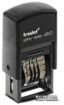 Минидатер Trodat 4810 3.8 мм Цифровой Черный корпус (4810Bank)