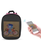 Рюкзак со светодиодным экраном 15.6' UFT LED Bag Pink унисекс 0.9 кг 44 х 35 х 13 см 5 л любой рисунок (UFTledbagPink) - изображение 4