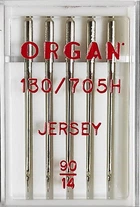 Голки для трикотажу Organ JERSEY №90