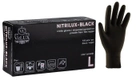 Рукавички нітрилові чорні "Саге365" 4.5 грама упаковка (L) - зображення 1