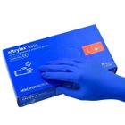 Одноразові рукавички нітрилові Mercator Medical Nitrylex Basic L сині 100 шт - зображення 1