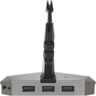 Тримач кабелю 2E Gaming Mouse Bungee Scorpio 4в1 USB Silver (2E-MB001U) - зображення 3