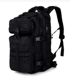 Тактичний рюкзак Stealth Angel 45L з водовідштовхувальним просоченням Чорний - зображення 1