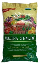 Субстрат Щедра земля 5л, ТД Киссон