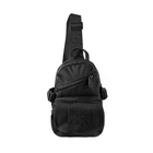 Рюкзак тактический на одно плечо AOKALI Outdoor A31 Black - изображение 1