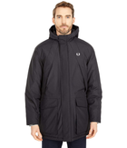 fred perry padded zip through jacket