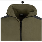 Куртка тактическая флисовая MFH "Heavy-Strike" олива (03841B_L) - изображение 8