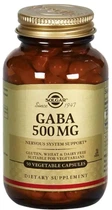 Амінокислота Solgar GABA Гамма-аміномасляна Кислота 500мг