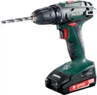 Акумуляторний дриль-шурупокрут Metabo BS 18 2х1.5 А·год кейс (602207550)