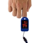 Пульсоксиметр Pulse Oximeter OKCI пульсометр електронний на палець з оксиметром - зображення 3