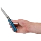 Нож Opinel 8 VRI синий в блистере 204.66.45 - изображение 4