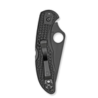 Ніж Spyderco Delica 4 Black Blade полусеррейтор C11PSBBK - зображення 4