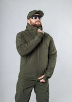 Куртка тактична FCTdesign на сітці Софтшелл 48-50 хакі - зображення 3