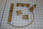 Ремкомплект Бронежилета армии США США USGI MTV repair kit Койот Браун - изображение 1