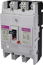 Автоматичний вимикач ETIBREAK EB2S 250/3LF 200A 3P 16kA (з фікс. налаштуванями захисту) ETI 4671812