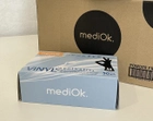 Перчатки смотровые витрил MediOk в чёрном цвете 100 шт/уп L - зображення 3