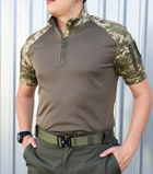 Рубашка тактическая UBACS FCTdesign Кор рукав кулпасс 54 Пиксель зсу - изображение 6
