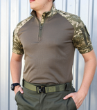 Рубашка тактическая UBACS FCTdesign Кор рукав кулпасс 56 Пиксель зсу - изображение 6