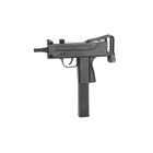 Пневматический пистолет KWC Mini Uzi KM-55 HN Мини Узи пластик газобаллонный CO2 120 м/с - изображение 1