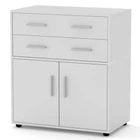 Комод для вещей Компанит 2+2 альба (белый)