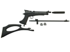 Пневматична газобалонна гвинтівка SPA Artemis CP2 Black - зображення 2