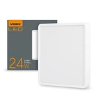 LED світильник накладний квадрат VIDEX 24W 5000K