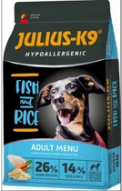 Сухой гипоаллергенный корм Julius-K9 FAdult Menu С рыбой и рисом