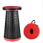 Складання табурету пластиковий круглий Кемпінг Telescopic stool