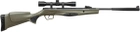 Гвинтівка пневматична Stoeger RX20 Synthetic Stock Green Combo з прицілом 4х32 калібр 4.5 мм (RX205003A) - зображення 1
