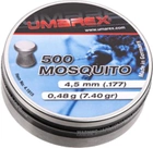 Свинцовые пули Umarex Mosquito 0.48 г калибр 4.5 (.177) 500 шт (4.1915) - изображение 1