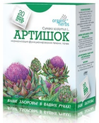 Фиточай Organic Herbs Артишок фильтр-пакеты 20 шт по 1.5 г - изображение 1