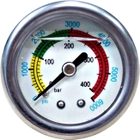 Манометр високого тиску 400 кгс/см2 (400 Атм) - зображення 1