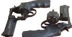 Револьвер под патрон Флобера TROOPER-4,5 S рукоятка пласт.черн. - изображение 6