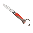 Карманный нож Opinel №8 Outdoor earth-red (204.65.84) - изображение 3
