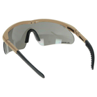 Тактические стрелковые очки SWISS EYE® RAPTOR 3 линзы цвет оправы койот (15620005) - изображение 3