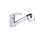 Lidz Mars 011 Смеситель для кухни Chrome (k40) с выдвижным изливом LDMAR011CRM34859
