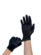 Перчатки медицинские Vietglove нитриловые неопудренные М 50 пар черные - изображение 3