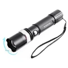 Ліхтар Police 8626-XPE, ЗП 220V/12V, 1х18650/3хААА, zoom, Box